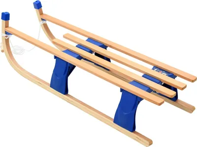 Obrázok produktu pre vidaXL Skladacie sane drevené 110 cm