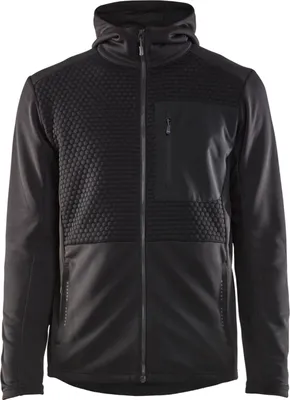 Produktbild von Blakläder® Kapuzensweater mit Reißverschluss Schwarz 3540 2526, Farbe:schwarz, Größe:XS