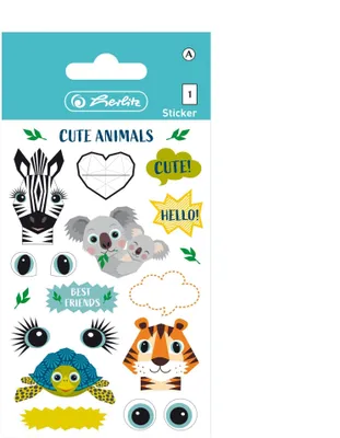 Image de Herlitz Foliensticker Cute Animals