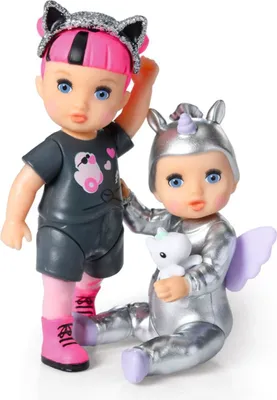 Zdjęcie produktu dla BABY born Minis Zestaw 2 lalek, Billie i Noah