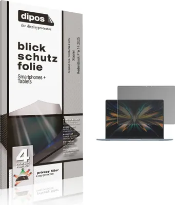 Produktbild von Blickschutzfolie für Xiaomi RedmiBook Pro 14 2025 matt Schutzfolie Folie Display Schutz dipos