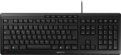 Produktbild von STREAM KEYBOARD (schwarz, CH-Layout, Cherry SX-Scherentechnologie)