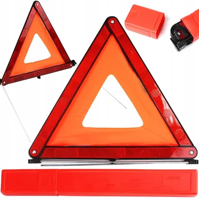 Produktbild von AUTOWARNDREIECK Warndreieck in Einer Kunststoffbox MP020