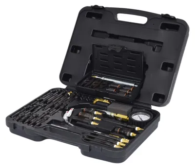 Immagine prodotto di KS TOOLS Set di tester di compressione per motori diesel 36 pezzi - 150.3660