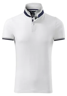 Image de Malfini - Polo « Collar Up » pour homme PP10341 (M) (blanc)