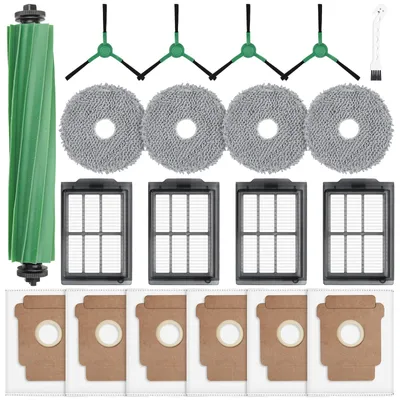 Zubehörset für Roomba Plus 405/505: 20 Teile, Staubbeutel, Filter, Bürsten