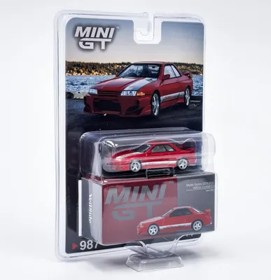 Obrázok produktu pre Nissan Skyline GT-R (R32) VeilSide Combat C-I Gem Red - blistr  Mini GT 1:64