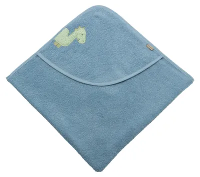 Produktbild von Sterntaler Kapuzenbadetuch 80x80 cm DINO Rexi