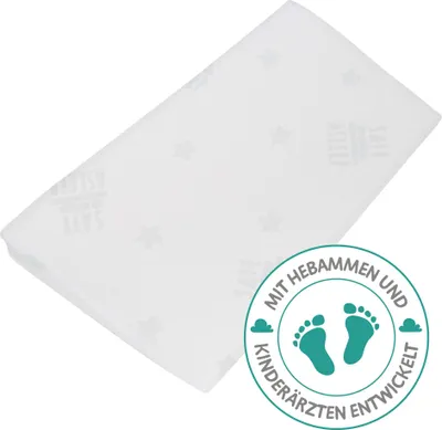 Obrázok produktu pre roba klinový vankúš safe asleep® „Air“, s jaquardovým poťahom, perforovaným jadrom matraca
