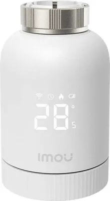 Produktbild von Imou TRV1, Digitales Thermostat, Room, ZigBee, Weiß, 100 m, Akku