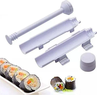 Obrázek produktu pro Sada na přípravu sushi s dřevěným příslušenstvím