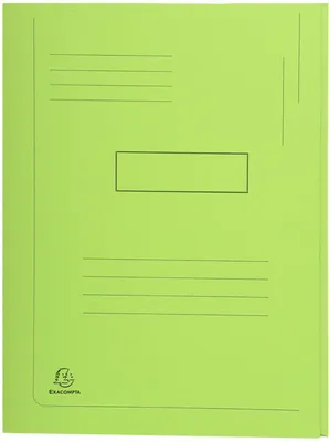 Produktbild von Exacompta Aktenmappe mit Beschriftungsfeld Forever® 24x32cm grün