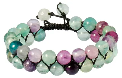 Produktbild von KYEYGWO Stein Armband Männer Frauen - 8mm Energie Chakra Kristall Perlen Armband
