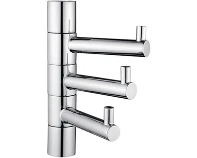Produktbild von Nimco Bormo - Dreifachhaken, drehbar, Chrom BR 11099-3-26