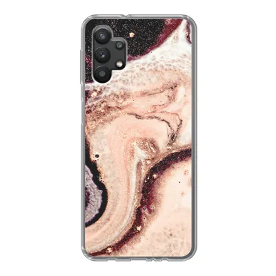 Produktbild von MuchoWow® Handyhülle Schutzhülle Hülle für Samsung Galaxy A32 5G Marmor - Mineralien - Naturstein Silikon Softcase Handy Hülle - Softcase
