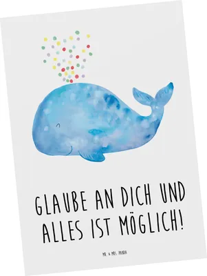 Produktbild von Mr. & Mrs. Panda Postkarte Vertrauen in eigene Fähigkeiten haben - Weiß - Geschenk, Selbstvertrauen stärken, Trost, Grußkarte, Motivation, Zuversicht, Hoffnung, Mutmacher