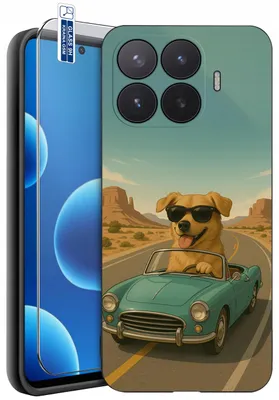 Productafbeelding van Beschermhoezen voor de Xiaomi 17T – Designs | Mat siliconen hoesje + 9H-glas