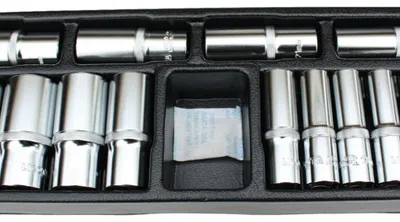 Image de Coffret de Douilles 1/2 Pouce, 14 Pièces, 10-32mm, Chrome Vanadium