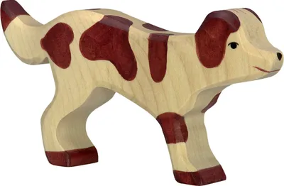 Produktbild von Hofhund Hund Bauernhof Holzfigur Holzspielzeug von Holztiger