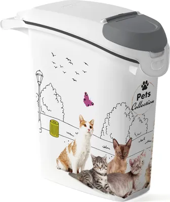 Zdjęcie produktu dla Curver PetLife Pojemnik Do Przechowywania Karmy W Koty 10l