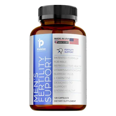 Produktbild von Men's Fertility Support (120 Kapseln) Nahrungsergänzungsmittel, Mann, Fruchtbarkeit, Spermien, Samenvolumen, Spermienanzahl, Vitalität und Energie