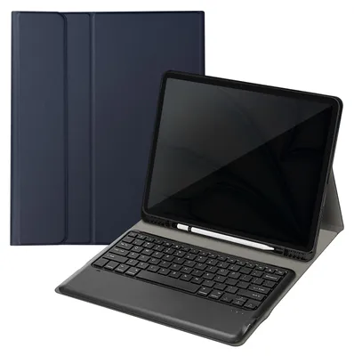 Immagine prodotto di Avizar, custodia con tastiera QWERTZ rimovibile per Apple iPad Air 13 2026, blu notte