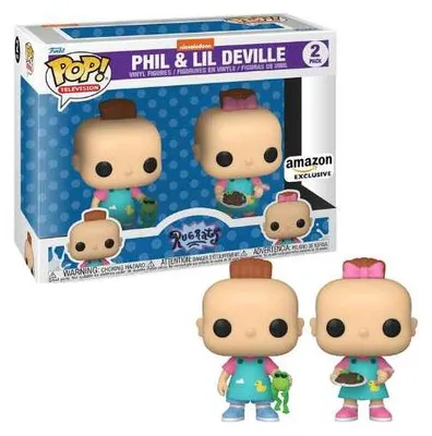 Image de Funko Pop! Rugrats - Phil & Lil Ekskluzywna Figurki Vinyl 2-pak