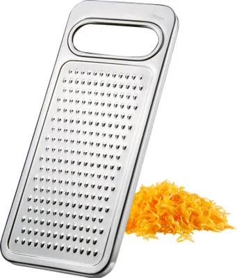 Zdjęcie produktu dla GEFU RETARO, Tarka płaska, Stal nierdzewna, Stal nierdzewna, Stal nierdzewna, 243 mm, 103 mm