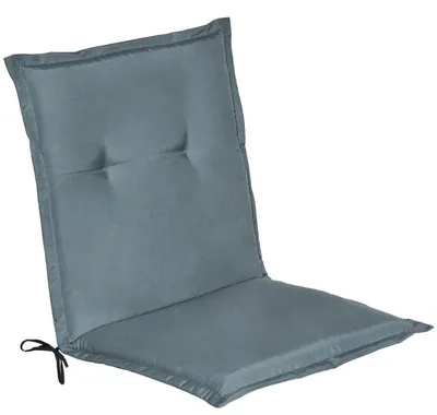 Produktbild von Beautissu Niedriglehner Auflage Gartenstuhl Loft NL, 100x50x6cm, Taubenblau