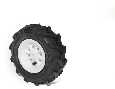 Produktbild von Rolly Toys Rad Luftbereifung mit Felge weiß rechts 5 Zoll 260 x 95 mm für Rolly Tracs rechts