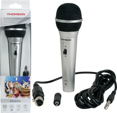 Image de THOMSON 00131597 THOMSON M151 Gesangsmikrofon silber