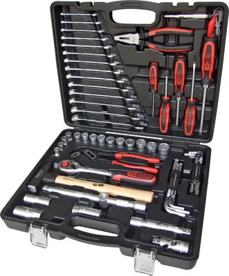 Produktbild von KS Tools  1/2" Universal-Werkzeug-Satz, 47-tlg, 917.0047