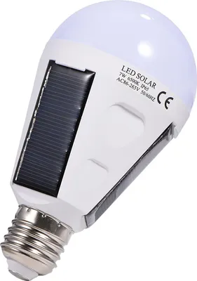Obrázok produktu pre Solárny panel LED žiarovka, prenosná, vodotesná, pre outdoor, turistiku, kempovanie, núdzová lampa, 7 W