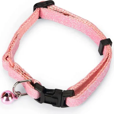 Produktbild von Beeztees Glitter - Katzenhalsband - rosa - 30x1x0,2 cm