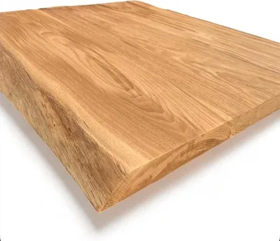 Obrázek produktu pro WestTree dubová deska pod umyvadlo 120x40x4cm, koupelnová deska z masivního dubu, olejovaná horní část