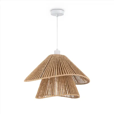 Produktbild von LED Pendelleuchte Esszimmer Pendellampe Wohnzimmer Küche Papier Boho Style E27
