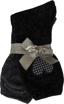 Immagine prodotto di Due paia di calze CIOCCA calzino basso corto donna calzini in ciniglia con cuore articolo HDBPK4, Piede 35 - 41, Poliestere 98%,Spandex 2%