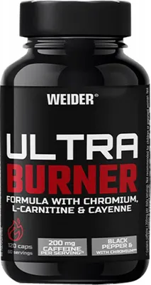 Produktbild von Weider Ultraburner (120 Caps) Unflavoured - Diät & Gewichtsmanagement - Fatburner