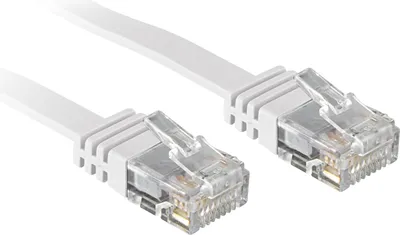 Immagine prodotto di Lindy 2m Cat.6 cavo di rete Bianco Cat6