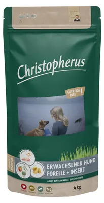 Obrázok produktu pre Christopherus Getreidefrei Forelle & Insekt - 4 kg