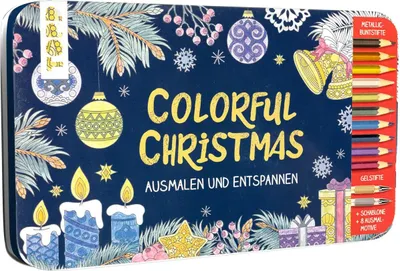 Produktbild von Colorful Christmas Designdose