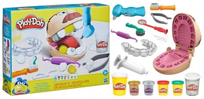 Produktbild von Hasbro Play-Doh Zahnarzt-Set Kreativ-Spielzeug