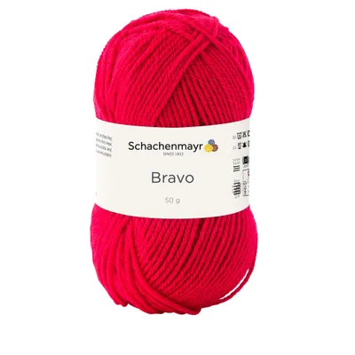 Produktbild von Schachenmayr Bravo, 50g Cherry Handstrickgarne