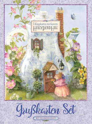 Produktbild von Klappkarten Set Grußkarten, 5 Teile