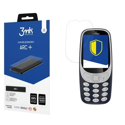 Produktbild von 3mk Display Schutzfolie ARC+ für Nokia 3310 2017 0,17mm Self-Heal