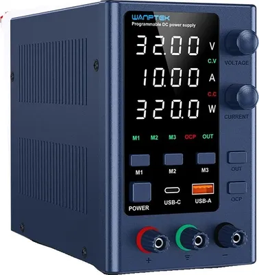 Productafbeelding van Voeding, instelbare spanning, compact ontwerp, EPS3210 32V 10A, EPS3210 32V 10A