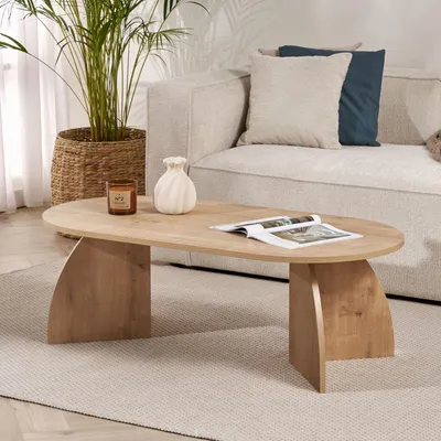 Produktbild von Skye Decor, Melina - Sapphire Oak, Couchtisch, Saphir-Eiche, 100% MELAMINBESCHICHTETE SPANNPLATTE, 120 x 60 x 40 cm