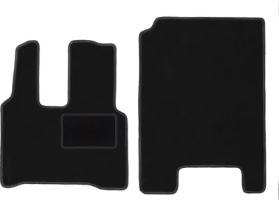 Image de Tapis en velours noir pour : camion Mercedes Actros MP4 (2011-)