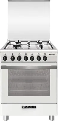 Image de Glem Gas SA664MWH6 four et cuisinière A Electrique Gaz Acier inoxydable