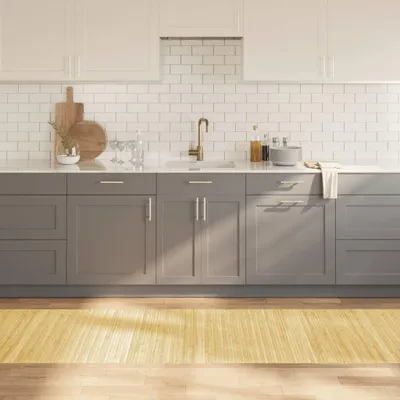 Obrázok produktu pre vidaXL Koberec obdĺžnikový svetlý prírodný 80x400 cm Bamboo